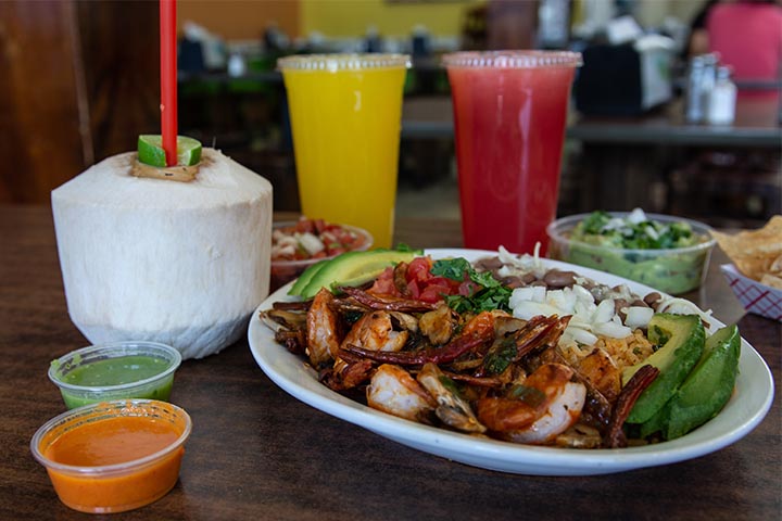 Typical Taqueria dishes, offered in San francisco for decades!