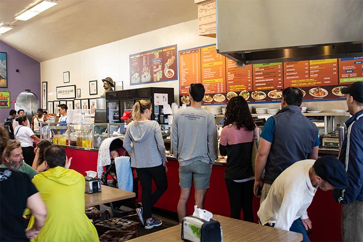 Our Tacos and Burritos bring people from all ages to our Mission Taqueria.