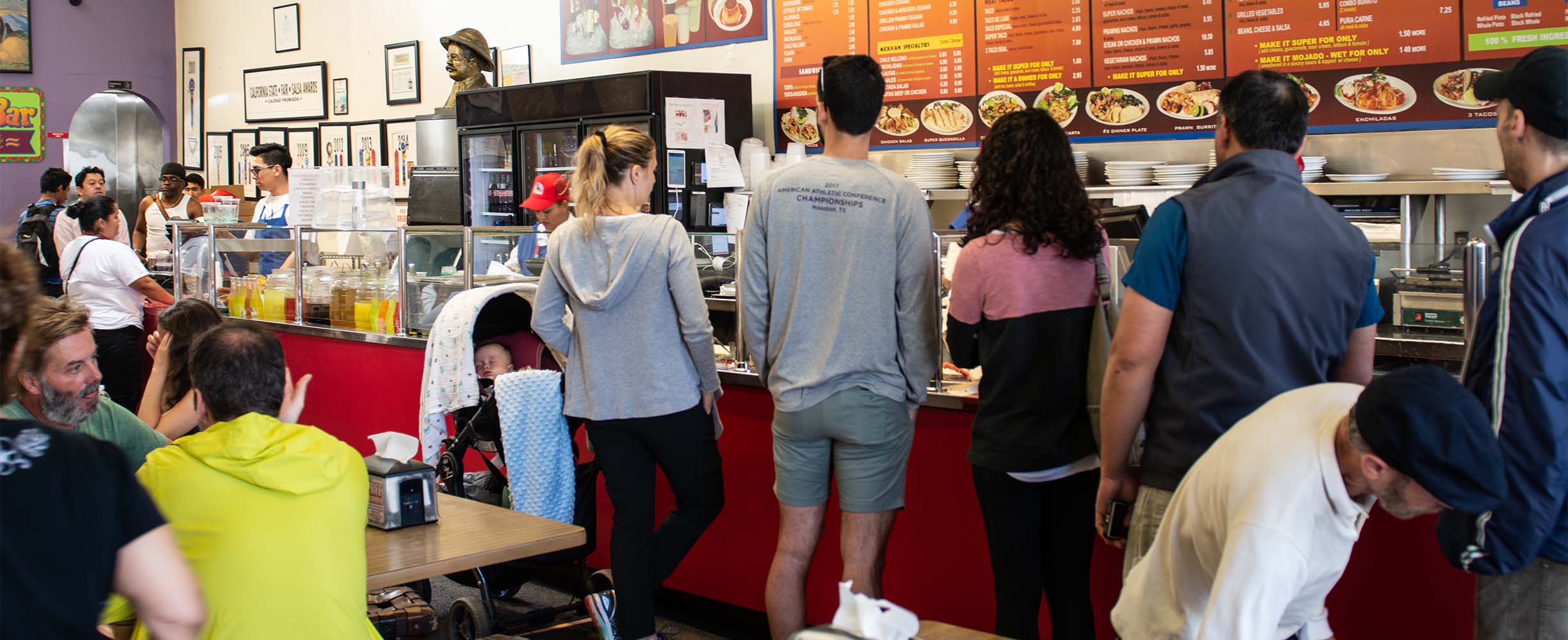 People come from The Mission and all of Dan Francisco to eat our Mexican Taquitos, Burritos and Quesadillas.