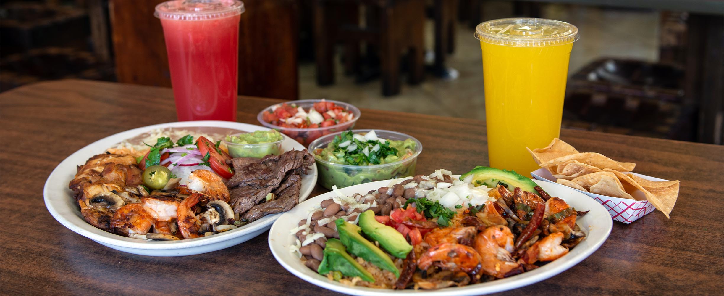 Our Mexican Food is authentic, every dish is created as true Mexican Food.